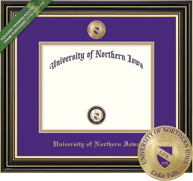 University of Northern Iowa 10'' x 13'' Prestige Diploma Frame