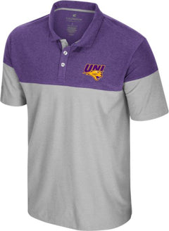University of Northern Iowa Panthers Colorblock Polo