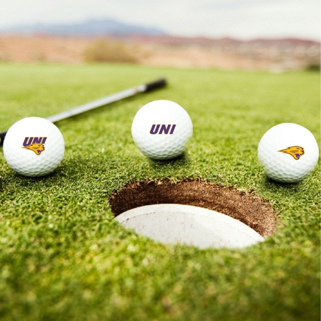 University of Northern Iowa Panthers Golfball 3-Pack