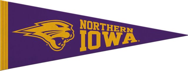 University of Northern Iowa 9X24 Full Color Pennant